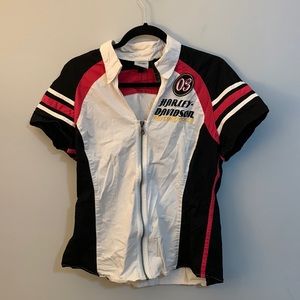 Harley Davidson Speedway Spirit 03 Zip Up Top Size XL